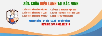 Dịch vụ điện lạnh tại Bắc Ninh
