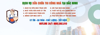 Dịch vụ sửa nhà Bắc Ninh